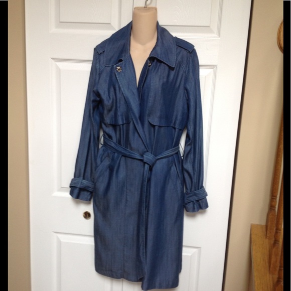 Vince Camuto Jackets & Blazers - Vince Camuto soft denim trench coat